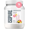 image:imageIsopure Clear Whey Isolate Protein Powder Lactose Free Gluten Free Naturally Flavored Mixed Berry 20g Protein Per Serving 141 Oz 16 Servings Packaging May VaryClear Protein Powder