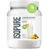 image:imageIsopure Clear Whey Isolate Protein Powder Lactose Free Gluten Free Naturally Flavored Mixed Berry 20g Protein Per Serving 141 Oz 16 Servings Packaging May VaryClear Protein Powder