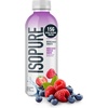 image:imageIsopure Clear Whey Isolate Protein Powder Lactose Free Gluten Free Naturally Flavored Mixed Berry 20g Protein Per Serving 141 Oz 16 Servings Packaging May VaryClear Protein Water