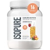 image:imageIsopure Clear Whey Isolate Protein Powder Lactose Free Gluten Free Naturally Flavored Mixed Berry 20g Protein Per Serving 141 Oz 16 Servings Packaging May VaryClear Protein Powder