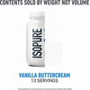 image:imageIsopure Essentials 100 Whey Protein Powder with Vitamins 20g Protein Per Serving Vanilla Buttercream 13 Servings Pack of 1  20g Complete Whey Protein Per Serving with Added Vitamins for Immune Support amp Muscle Recovery Decadent Rich FlavorVanilla Buttercream