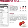 image:imageIsopure Low Carb 100 Pure Whey Isolate Protein Powder Gluten Free With Vitamins Dutch Chocolate 25g Protein Per Serving 1 Lb 14 Servings Packaging May Vary  25g Protein Per Serving 100 Whey Protein Isolate Gluten Free with Added Vitamins for Immune Support amp Muscle RecoveryStrawberries  Cream