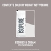 image:imageIsopure Low Carb 100 Pure Whey Isolate Protein Powder Gluten Free With Vitamins Dutch Chocolate 25g Protein Per Serving 1 Lb 14 Servings Packaging May Vary  25g Protein Per Serving 100 Whey Protein Isolate Gluten Free with Added Vitamins for Immune Support amp Muscle RecoveryCookies  Cream