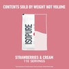 image:imageIsopure Low Carb 100 Pure Whey Isolate Protein Powder Gluten Free With Vitamins Dutch Chocolate 25g Protein Per Serving 1 Lb 14 Servings Packaging May Vary  25g Protein Per Serving 100 Whey Protein Isolate Gluten Free with Added Vitamins for Immune Support amp Muscle RecoveryStrawberries  Cream