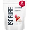 image:imageIsopure Low Carb 100 Pure Whey Isolate Protein Powder Gluten Free With Vitamins Dutch Chocolate 25g Protein Per Serving 1 Lb 14 Servings Packaging May Vary  25g Protein Per Serving 100 Whey Protein Isolate Gluten Free with Added Vitamins for Immune Support amp Muscle RecoveryStrawberries  Cream
