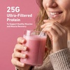 image:imageIsopure Low Carb 100 Pure Whey Isolate Protein Powder Gluten Free With Vitamins Dutch Chocolate 25g Protein Per Serving 1 Lb 14 Servings Packaging May Vary  25g Protein Per Serving 100 Whey Protein Isolate Gluten Free with Added Vitamins for Immune Support amp Muscle RecoveryStrawberries  Cream