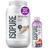 image:imageIsopure Zero Carb 100 Pure Whey Isolate Protein Powder Gluten Free with Vitamins Unflavored 25g Protein Per Serving 3 lb  25g Protein Per Serving 100 Whey Protein Isolate Gluten Free with Added Vitamins for Immune Support amp Muscle RecoveryUnflavored