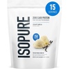 image:imageIsopure Low Carb 100 Pure Whey Isolate Protein Powder Gluten Free With Vitamins Dutch Chocolate 25g Protein Per Serving 1 Lb 14 Servings Packaging May Vary  25g Protein Per Serving 100 Whey Protein Isolate Gluten Free with Added Vitamins for Immune Support amp Muscle RecoveryCreamy Vanilla