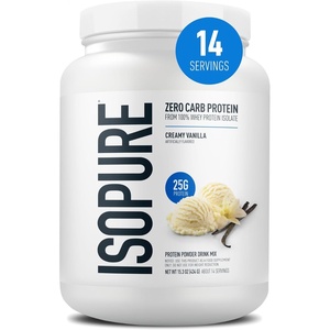 image:imageIsopure Zero Carb Whey Isolate Protein Powder Creamy Vanilla 1 LB